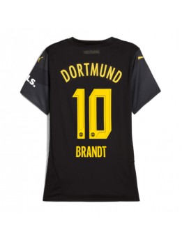 Borussia Dortmund Julian Brandt #10 Auswärtstrikot für Frauen 2024-25 Kurzarm